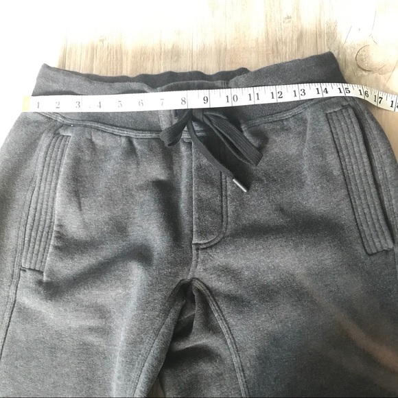Men’s Lululemon Post Gravity Gray Sweat Pants Sz M - Picture 6 of 8
